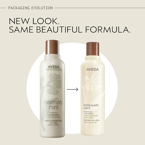 Aveda Rosemary Mint Weightless Conditioner 33.8 Fl Oz - Natural Daily Hair Care