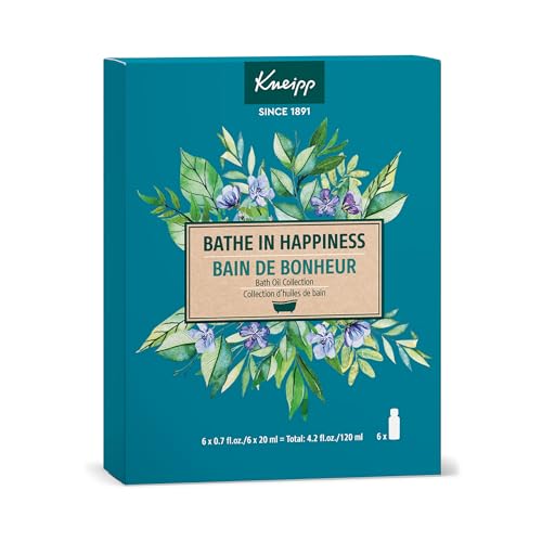 Kneipp Bath Oil Set - 6 Herbal Aromatherapy Oils for Relaxation & Travel