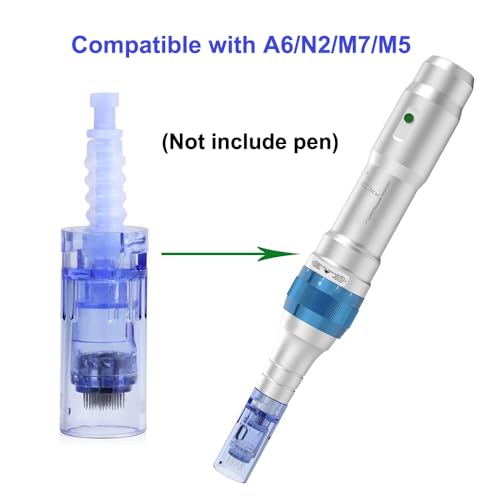 Microneedling Pen Cartridges 36 Pin Replacement for Dr Pen A6/N2/M7 – 10 Pack