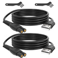 5V USB Charging Cable Compatible with Philips One Blade QP2724 Charger Cord for Phillips Norelco Oneblade 360, QP1924, QP2834, MG5910, Shaver 3600, 3900, 2 Packs Beard Trimmer Power Cord for Travel