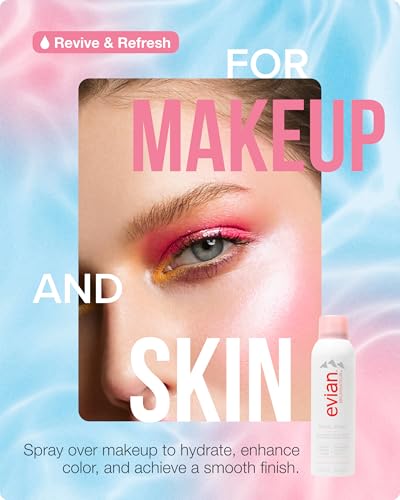 Hydrating Facial Spray Duo - Mineral Water Mist for Face & Skin Refreshing Set