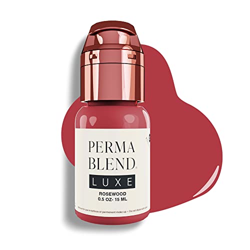 Lip Pigment Ink for Microblading and Permanent Lip Makeup - Rosewood 0.5 oz