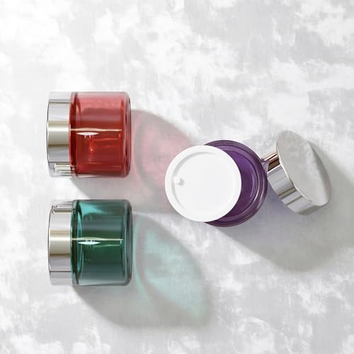 24Pack 2 oz Small Glass Jars with Lids, 2oz Travel Jars with Inner Liners,2 Ounce Travel Containers for Toiletries Cosmetics Containers,Cream Lotion,Body Scrub (24 Pack (2oz))
