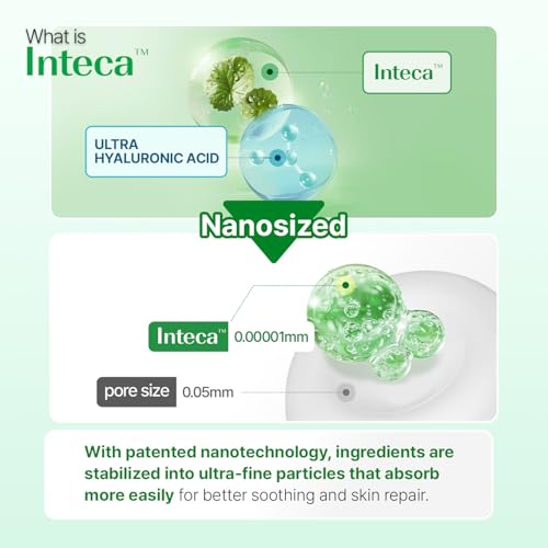 MAKE P:REM INTECA Soothing CICA Cream 3.38 Fl Oz - Deep Absorption & Calming