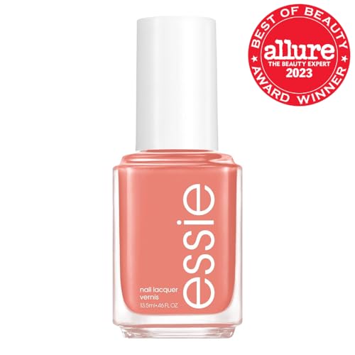 essie Nail Polish, Salon-Quality Coral Nail Polish, UnGuilty Pleasures, Vegan, Snooze In, 0.46 fl oz