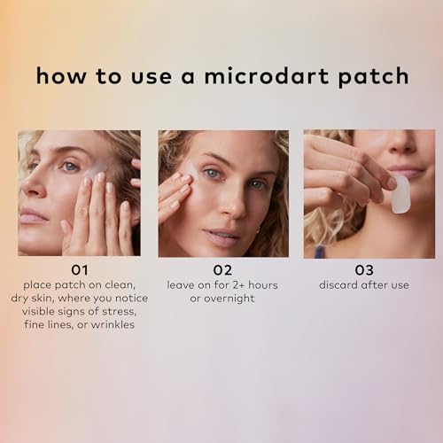 The Good Patch Un-Wrinkle Microdart Anti Wrinkle Patches for Crow¡¯s Feet and Between Eyes, Made with Sodium Hyaluronate, Aloe Vera, Peptides, Clinically Proven (16 Total Microdart Patches)