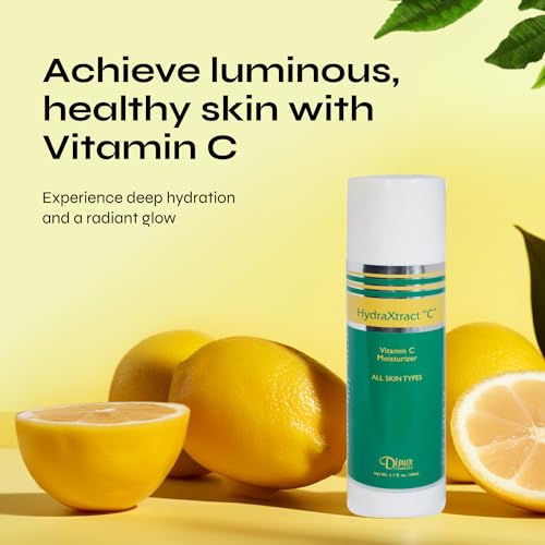 Dinur Cosmetics HydraXtract Vitamin C Moisturizer Decreases Aging Pump Up the Skin Improves Skin Smoothness & Firmness 1.7 oz. 50 ml