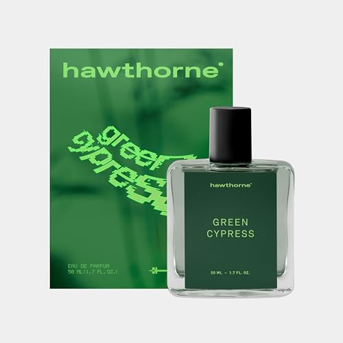 Green Cypress Men's Cologne - Earthy Forest Scent, Long Lasting 50mL