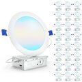 6 Inch Canless LED Recessed Light - Ultra-Slim Dimmable Ceiling Downlight