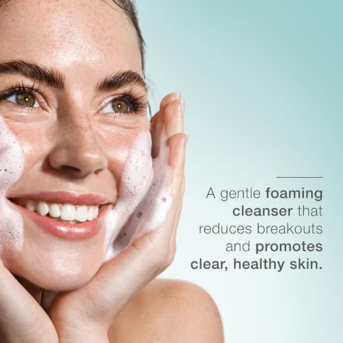 Oil Control Clarifying Face Cleanser with Salicylic Acid & Kaolin - Pore-Refining, Breakout-Reducing Skin Wash