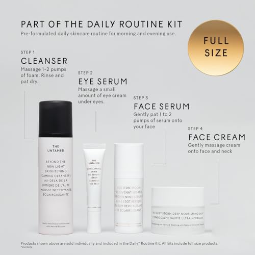 The Untamed Quiet Storm Deep Nourishing Balm ? Helps Support Skin Elasticity & Moisture for Dry, Mature, or Sensitive Skin ? Hydrating Face Cream with Borage Oil & Hyaluronic Acid ? 1.7 fl oz