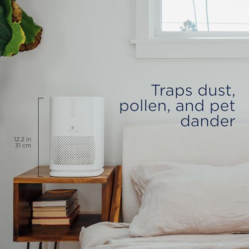 Medify MA-14 White Medium Room Air Purifier for Smoke, Odors, Pollen — 470 sq ft