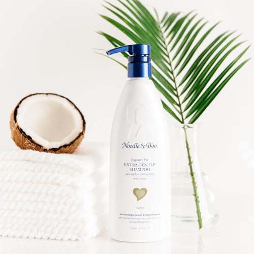 Noodle & Boo Baby Shampoo & Conditioner Set - Tear-Free, Hypoallergenic, Plant-Based, 16 fl oz Each