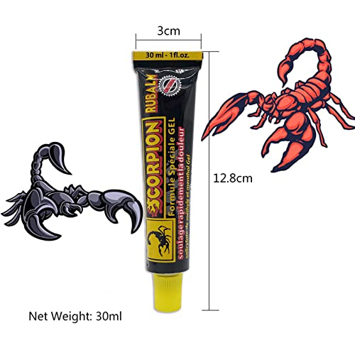 KONGDY 3 Pcs Scorpion Cream, Scorpion Extra Strength Cream, 30 ml/Tube (3 oz)