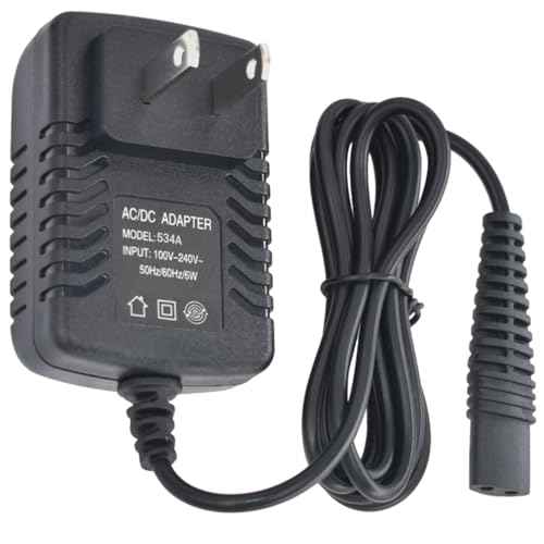 Replacment for BaByliss PRO Shaver FXFS2 Charger, 4.5V Power Adapter Compatible with BaBylissPRO Barberology Cordless Metal Double Foil Shaver FXFS2 Charging Cord