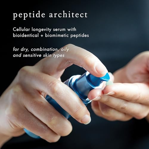 Bioelements Peptide Architect - 1 fl oz - Anti-Aging Serum - Targets Fine Lines, Wrinkles + Loss of Firmness for Skin in Perimenopause - Vegan, Gluten Free - Never Tested on Animals