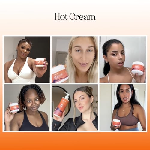 Hot Cream Sweat Enhancer Body Sculpting Lotion 4 Fl Oz Pack of 2 - Firming & Moisturizing