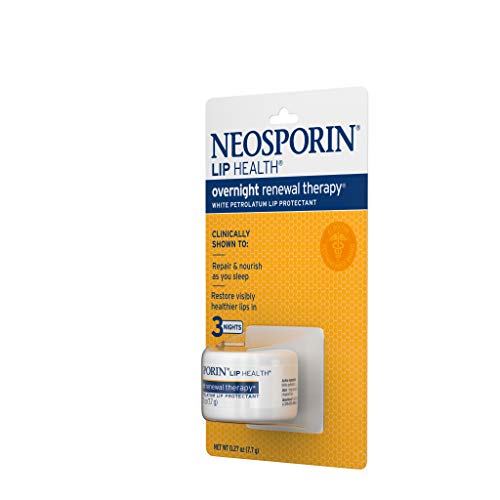 Neosporin Lip Health Overnight Renewal Therapy Lip Balm Set - 0.27 Ounce Pack of 5