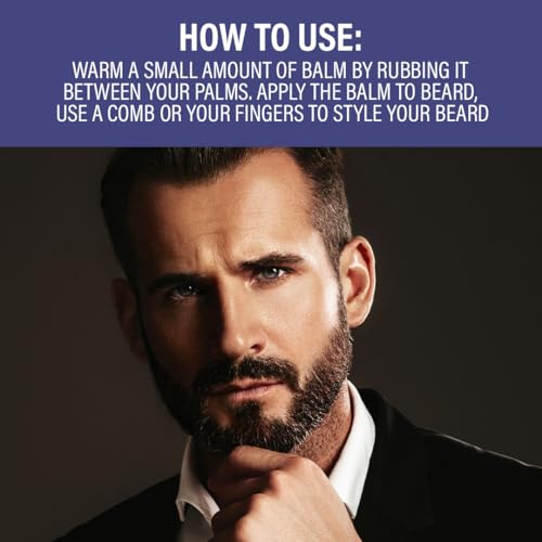 Graham Hill Arnage Soothing & Refreshing Face and Beard Balm for Men, 200ml - Men's Face Moisturizer, Vegan Beard Moisturiser for Men with Panthenol, Jojoba Oil & American Cuckoo Flower