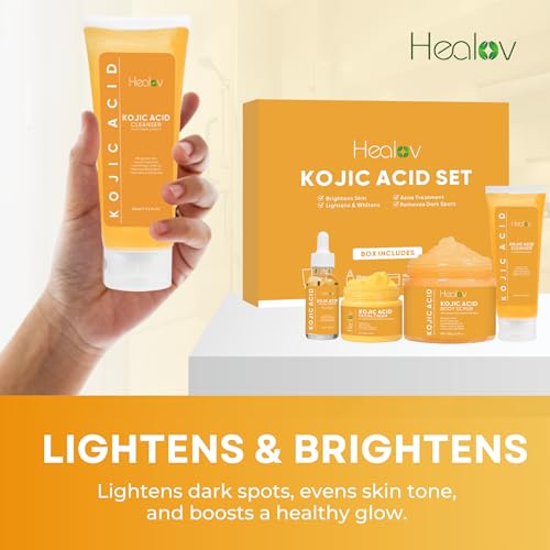 MONIER Brightening Lemon Turmeric Kojic Acid Soap Bars - with Collagen, Turmeric, Coconut Oil, Vitamin C, Vitamin E - Moisturizing & Nourishing - Original Japanese Complex (2 Soap Bars + Storage Net)