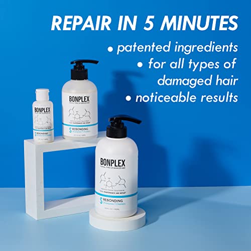 BONPLEX Rebonding Shampoo - 16.9 Ounce for Damaged & Colored Hair - Reconnect Disulfide Bonds