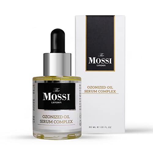 Ozonized Olive Oil Hair Serum for Thicker, Fuller Hair & Scalp Care
