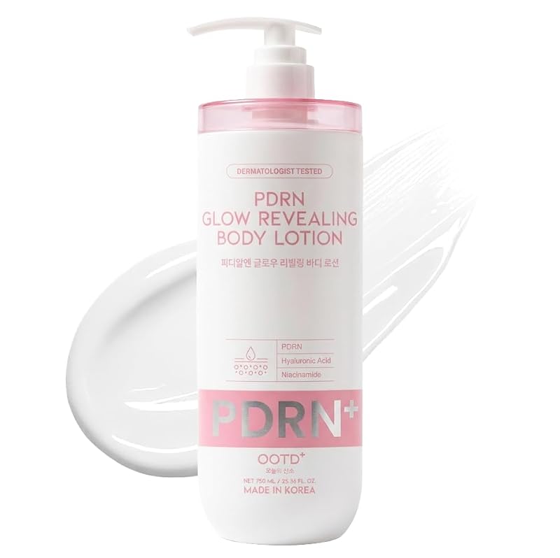 #OOTD PDRN Body Lotion - Jumbo Size 25.36 fl oz Korean Skincare, Deep Hydration