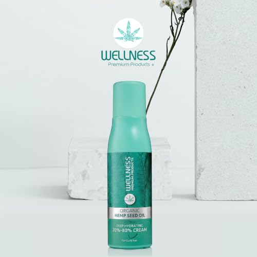 Hydrating Curl Leave-In Conditioner 20/80 Blend - Organic Hemp Seed Oil 500ml