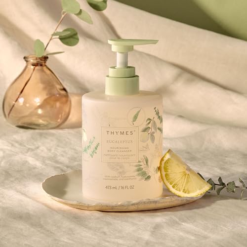 Moisturizing Body Wash with Eucalyptus & Lemon - Large Pump Bottle - Hydrating Cleanser