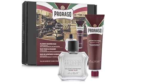 Men's Nourishing Shaving Kit with Shea Butter & Sandalwood Oil - Complete Grooming Set