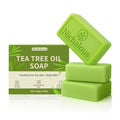 Tea Tree Soap Bar with Coconut & Witch Hazel – Deep Cleansing for Face & Body, Men & Women