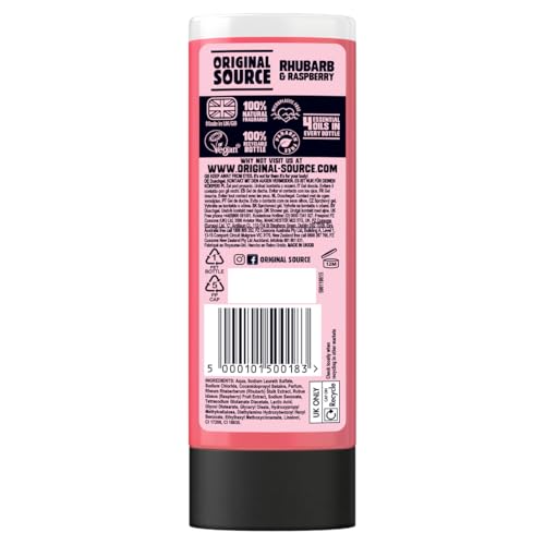 Original Source Rhubarb and Raspberry Shower Gel, 250ml