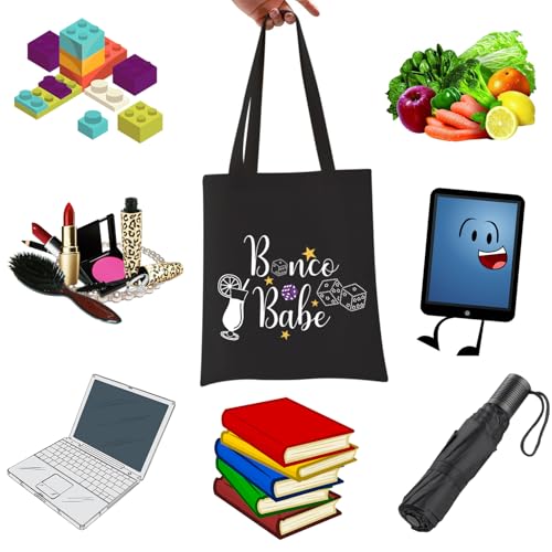 WCGXKO Game Night Cosmetic Bag Game Gambling Lover Zipper Pouch Makeup Bag (Bu Babe tote)