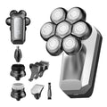7D Detachable Floating Blade Electric Razor & 5-in-1 Grooming Kit for Men