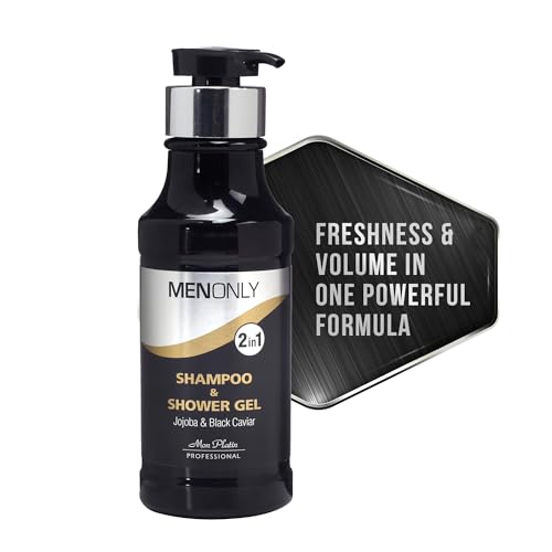 Mon Platin Men¡¯s Daily Shampoo ? Black Caviar & Jojoba Extracts ? Anti-Dandruff, Volumizing & Refreshing ? 400ml