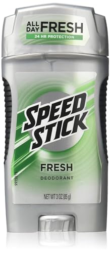 Men's Fresh Scent Deodorant Stick 3 oz - Pack of 8