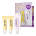 Moisturizing Lip Essence Set - 3 Pack of Ceramide Lip Balm with Jelly Case Key Chain