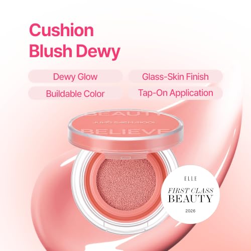 JUNG SAEM MOOL Artist Cushion Blush Dewy Coral Halo - Natural Radiant Glow