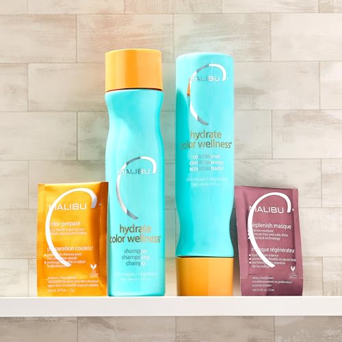 Color Safe Moisturizing Shampoo & Conditioner Set for Processed Hair - Hydrating Hair Remedy