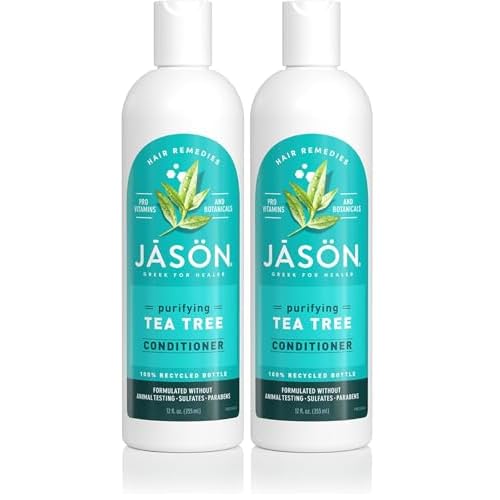 JASON Tea Tree Conditioner 12 oz (Pack of 2)