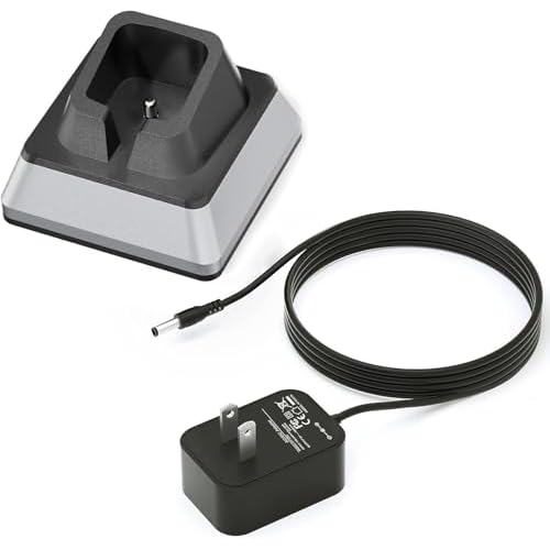 Charging Stand Compatible with Andis 12470/12660 Professional Master Cordless Lithium Ion Hair Clipper, Replacement for Andid Master Cordless Clipper Charger Stand.