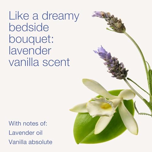 Lavender Vanilla Body Wash & Foam Bath Set - 10 Fl Oz, 2 Pack, Aromatherapy Gentle Cleanser with Vitamin E & Aloe
