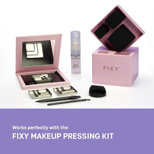 Refill Makeup Kit with Magnetic Pans & Binder - 30 Square Empty Palettes - FIXY