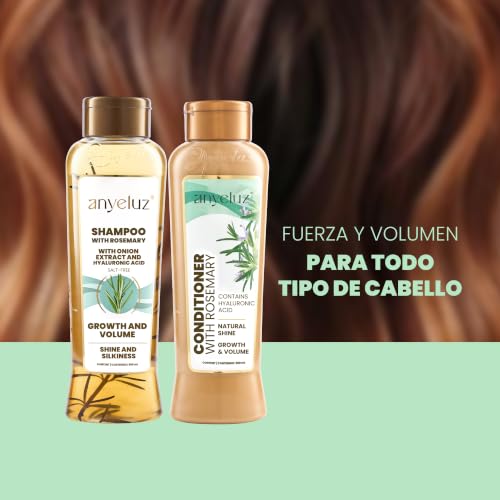 Rosemary Shampoo & Conditioner Duo with Hyaluronic Acid - Refreshing 2-Pack