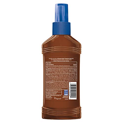 Banana Boat Protective Spray Oil, Sunscreen SPF 15 8 oz (Pack of 3)