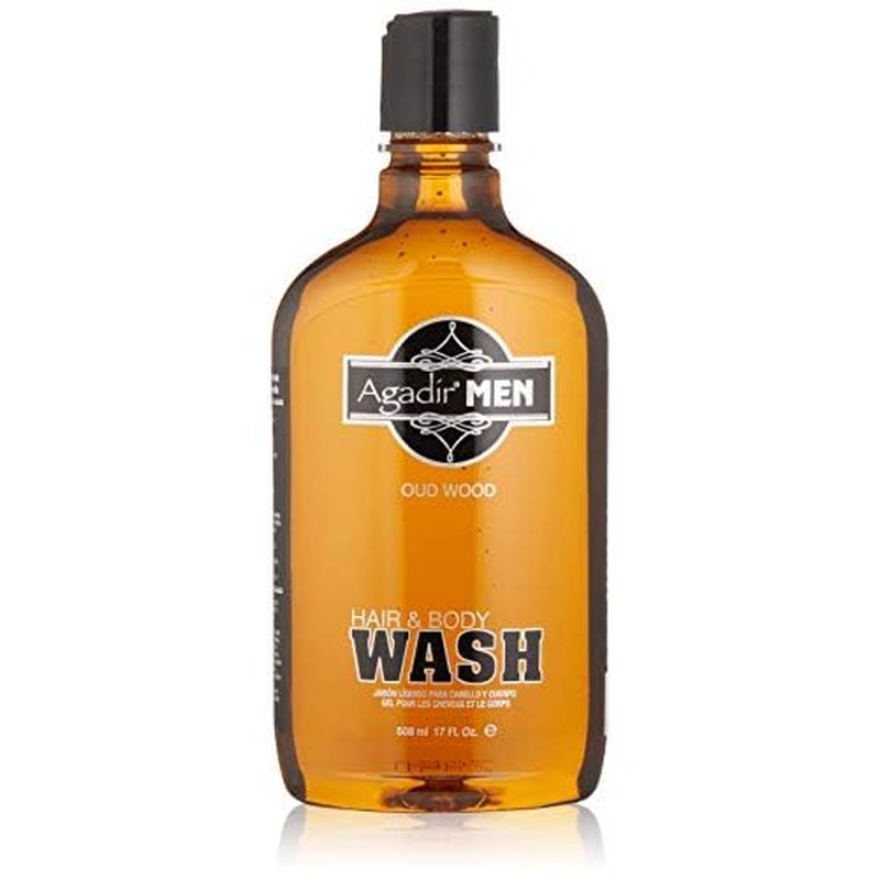 Agadir Men Hair And Body Wash, 17 Ounce