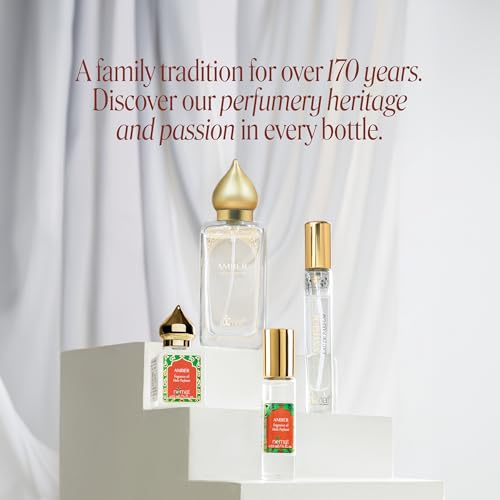Nemat Amber Perfume Oil Roll-On 2-Pack - 10ml Unisex Fragrance, Amber Scent Variation of THIS listing