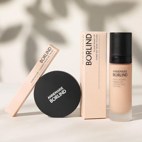 ANNEMARIE B?RLIND - ANTI-AGING MAKE UP - honey - smoothing, lifting & refining foundation, with natural ingredients, high coverage, 1.01 Fl. Oz.