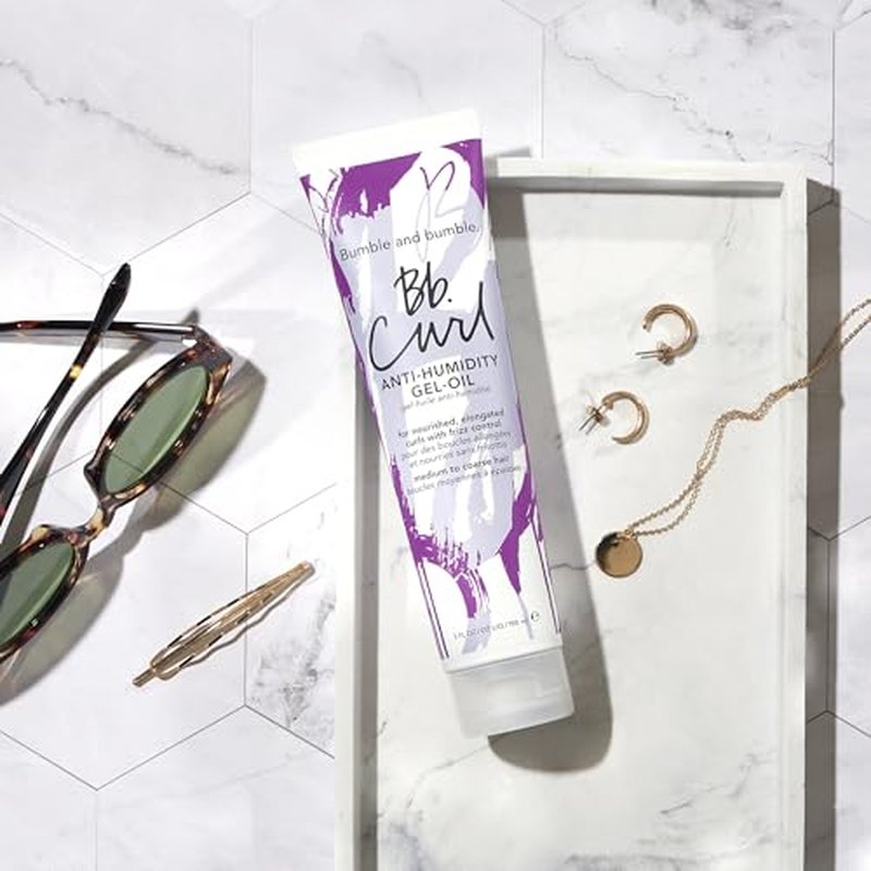 Bumble and bumble. Curl Anti-Humidity Gel-Oil | Anti Frizz | Coily, Curly | With Jojoba Oil, Avocado Oil + Coconut Oil | Standard Size, 5 Fl Oz