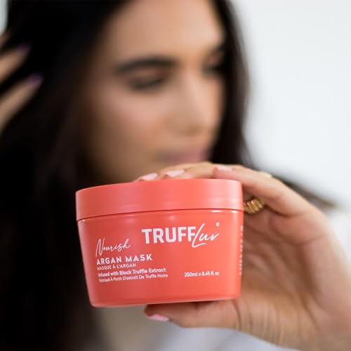 Argan & Black Truffle Hair Mask - Deep Hydration & Shine - 8.45 oz